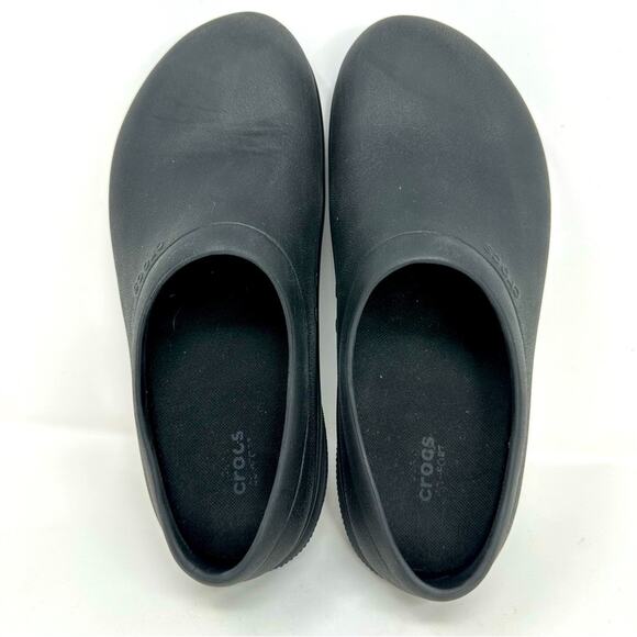 Crocs *On-The-Clock Work Slip On -BLACK - Picture 2 of 6